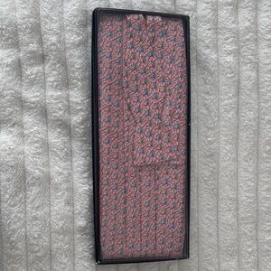 NWT Vineyard Vines Pink and Blue bow Tie and cummerbunds set